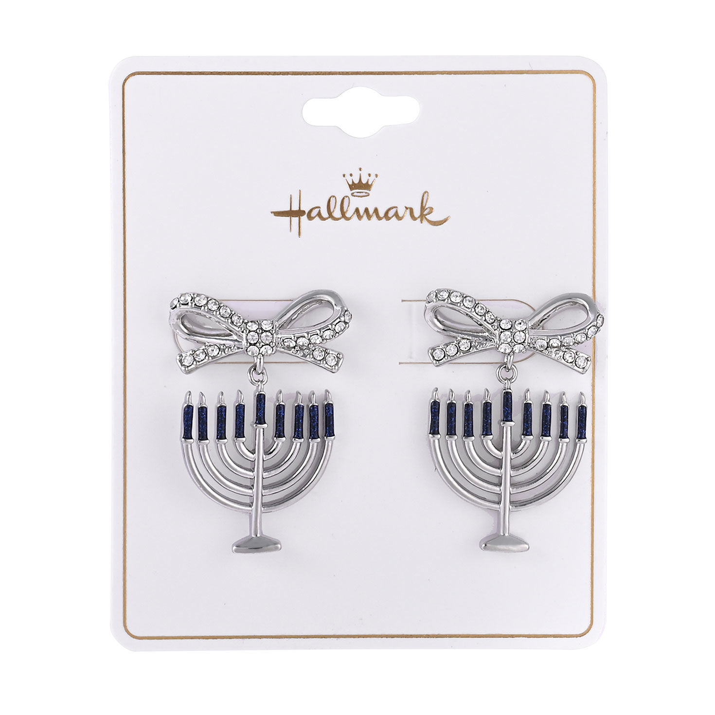 Menorah Statement Earrings package front image number 4
