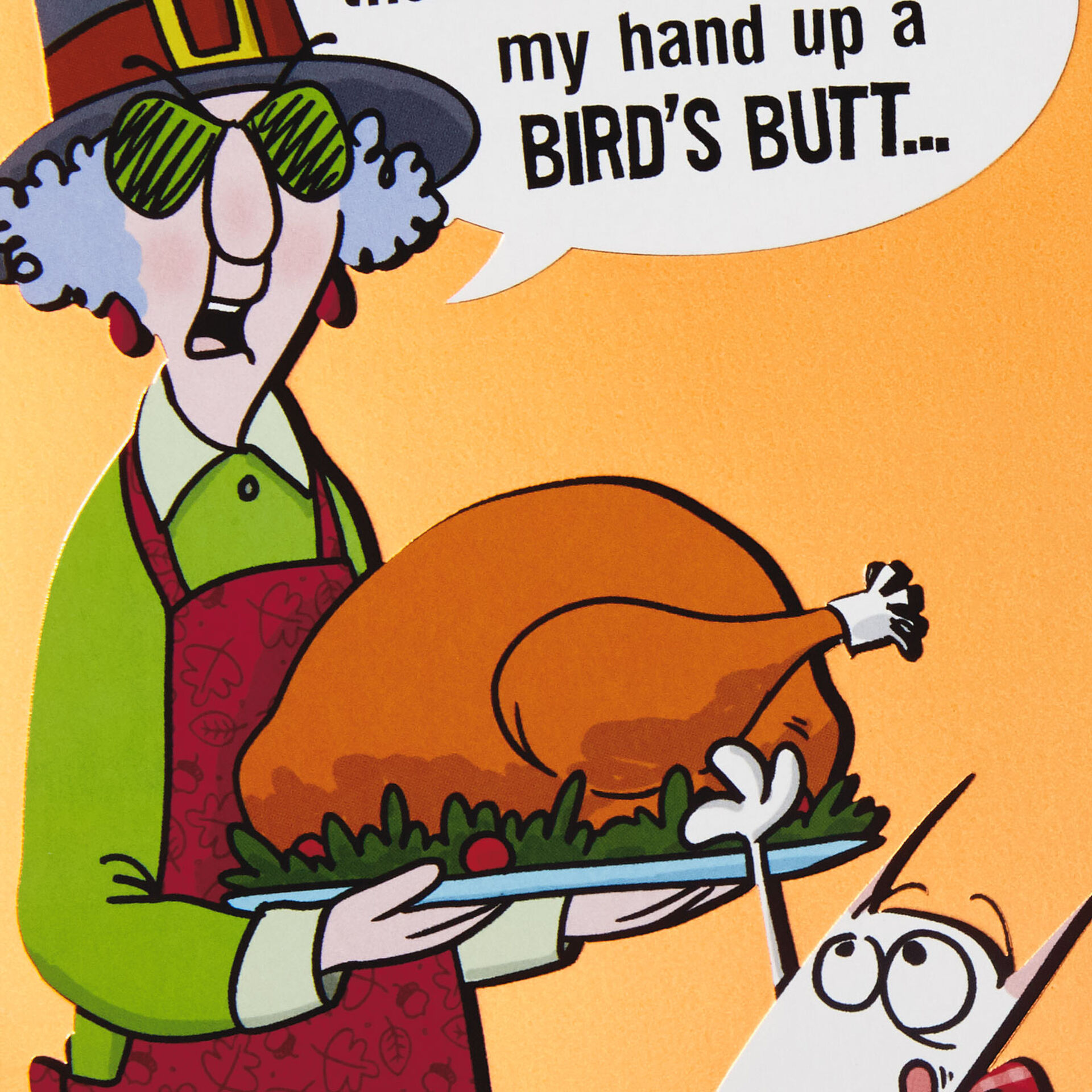 Maxine™ Bird Butt Funny Thanksgiving Card - Greeting Cards - Hallmark