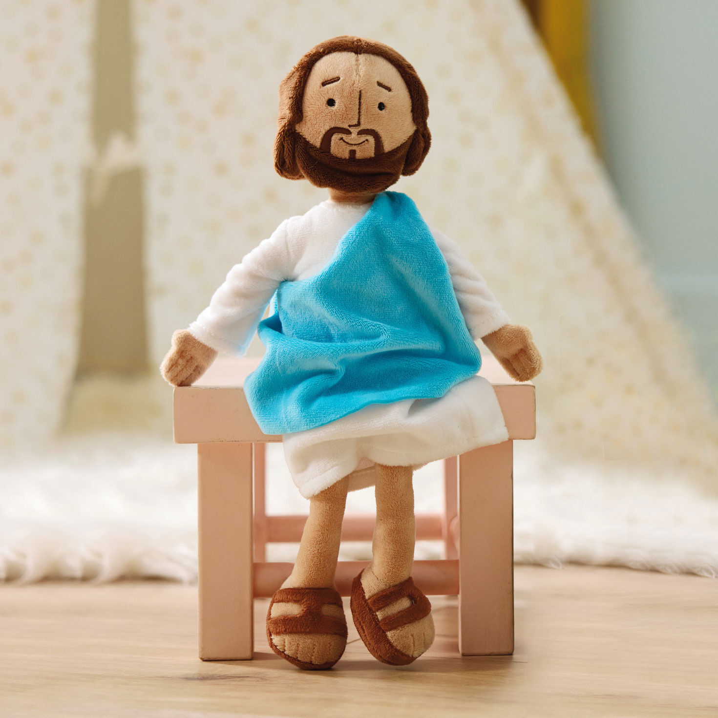My Friend Jesus Stuffed Doll, 13" in use image number 2
