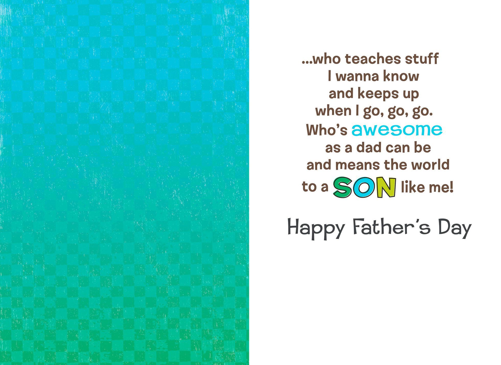 Fun with Tom and Jerry from Son Father's Day Card