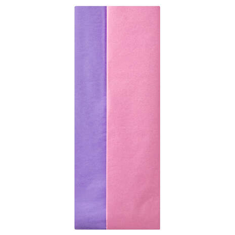 Lavender and Pink 2-Pack Tissue Paper, 8 sheets, , large