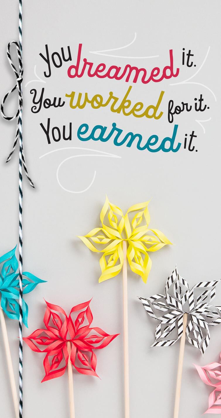 You Earned It Money Holder Bat Mitzvah Card