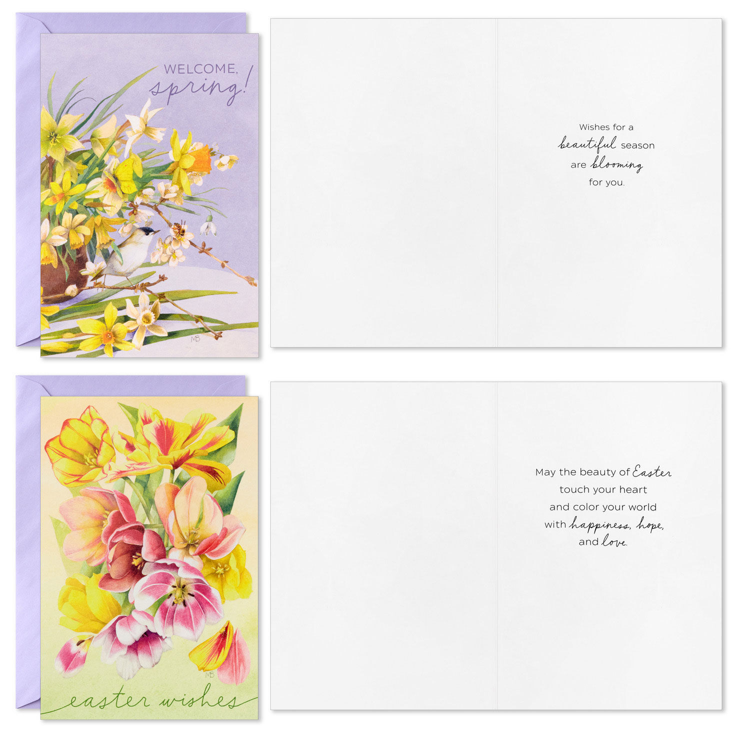 Marjolein Bastin Springtime Beauty Assorted Boxed Easter and Spring Cards, Pack of 36, , large image number 4