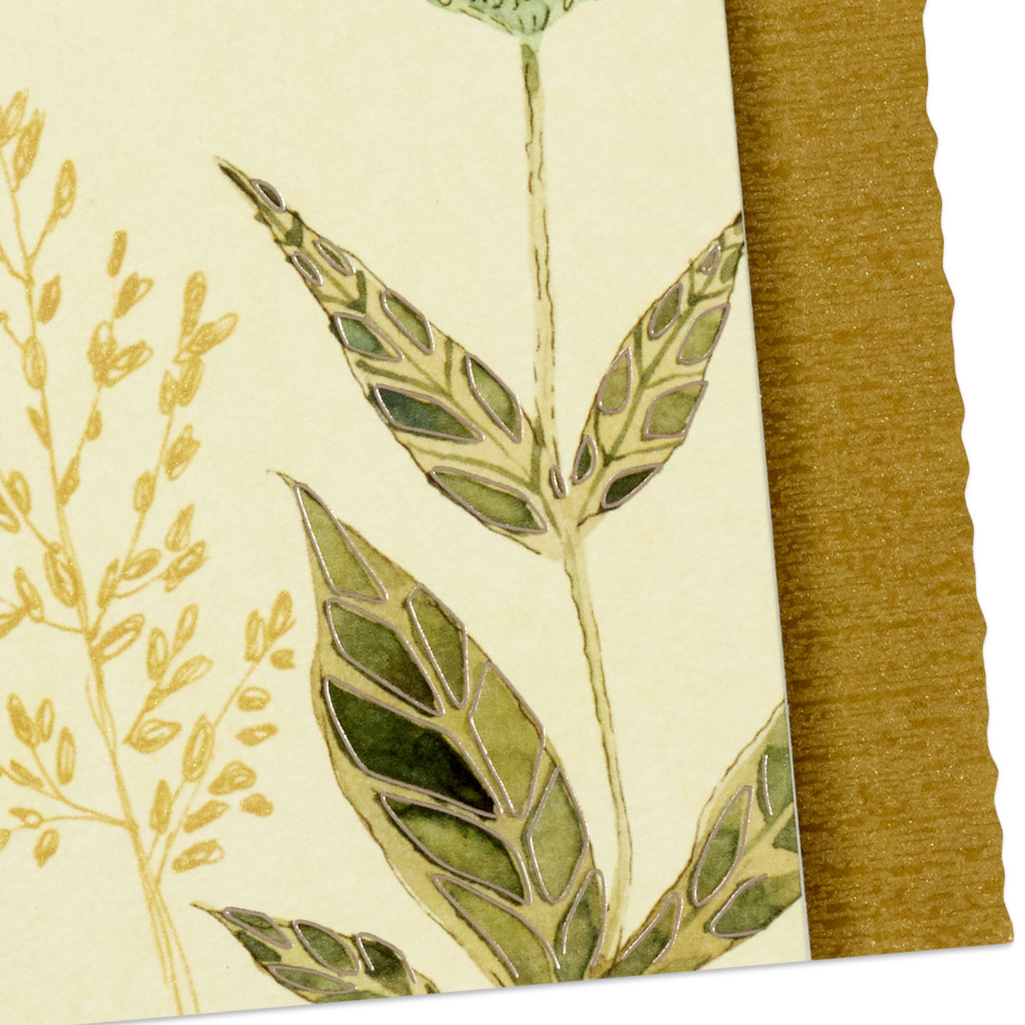 Butterfly and Flowers Sympathy Card Card Front Detail image number 5