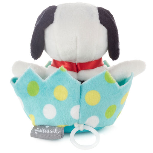 Peanuts® Zip-Along Snoopy in Egg Easter Plush, 4", 