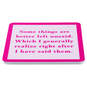 Drinks on Me Left Unsaid Funny Coaster, , large image number 2