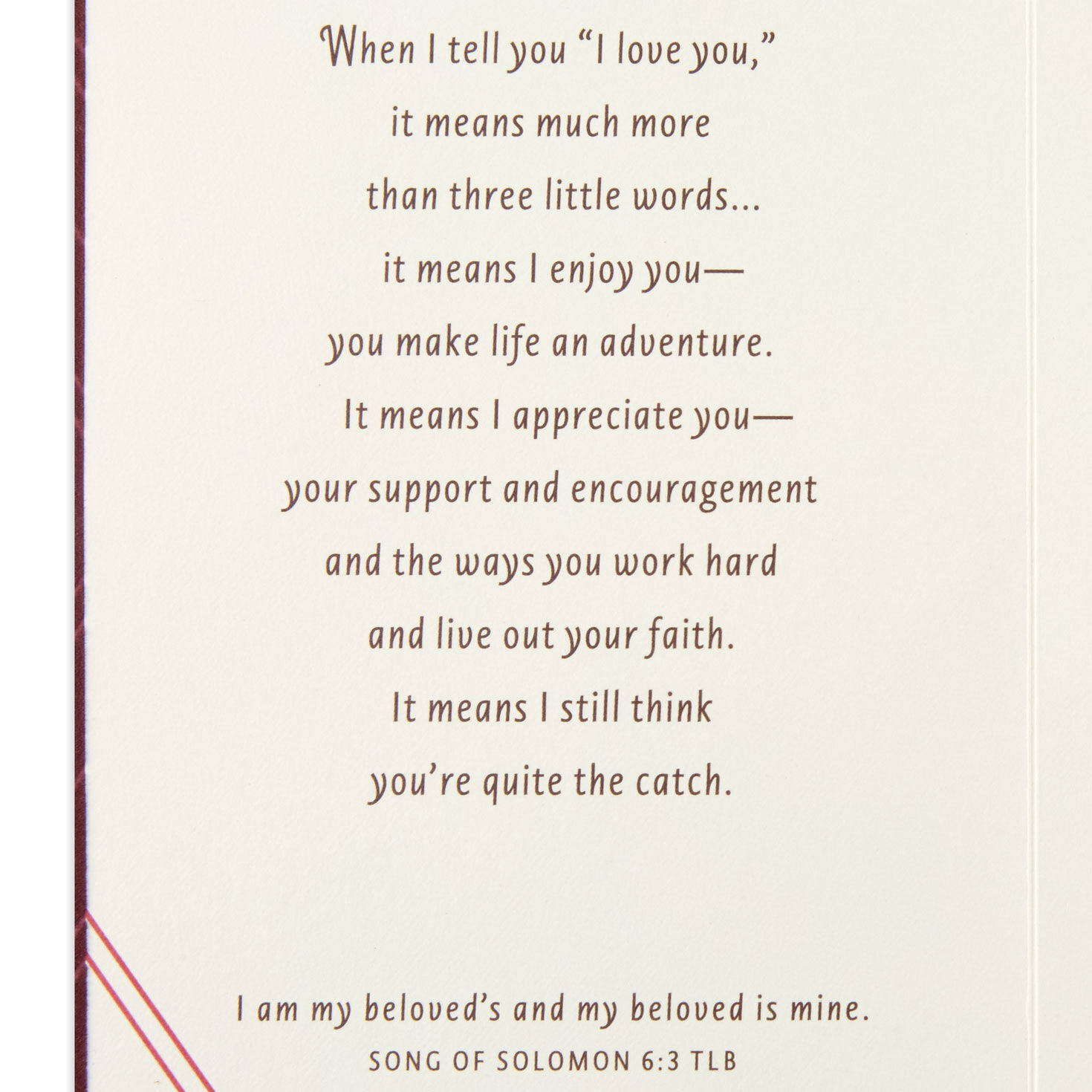 With Love and Thanks to God Religious Valentine's Day Card for Husband for only USD 7.59 | Hallmark