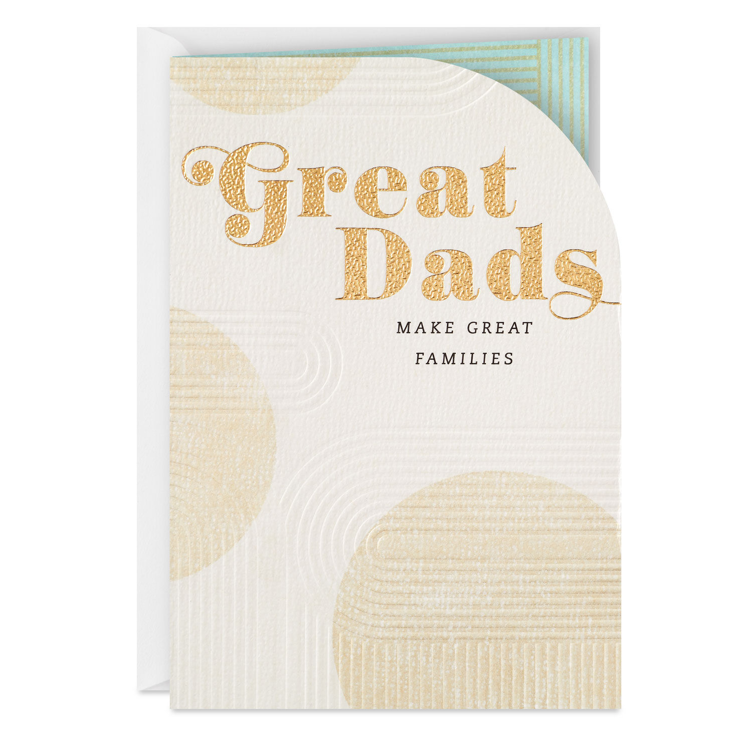 Great Dads Make Great Families Father's Day Card