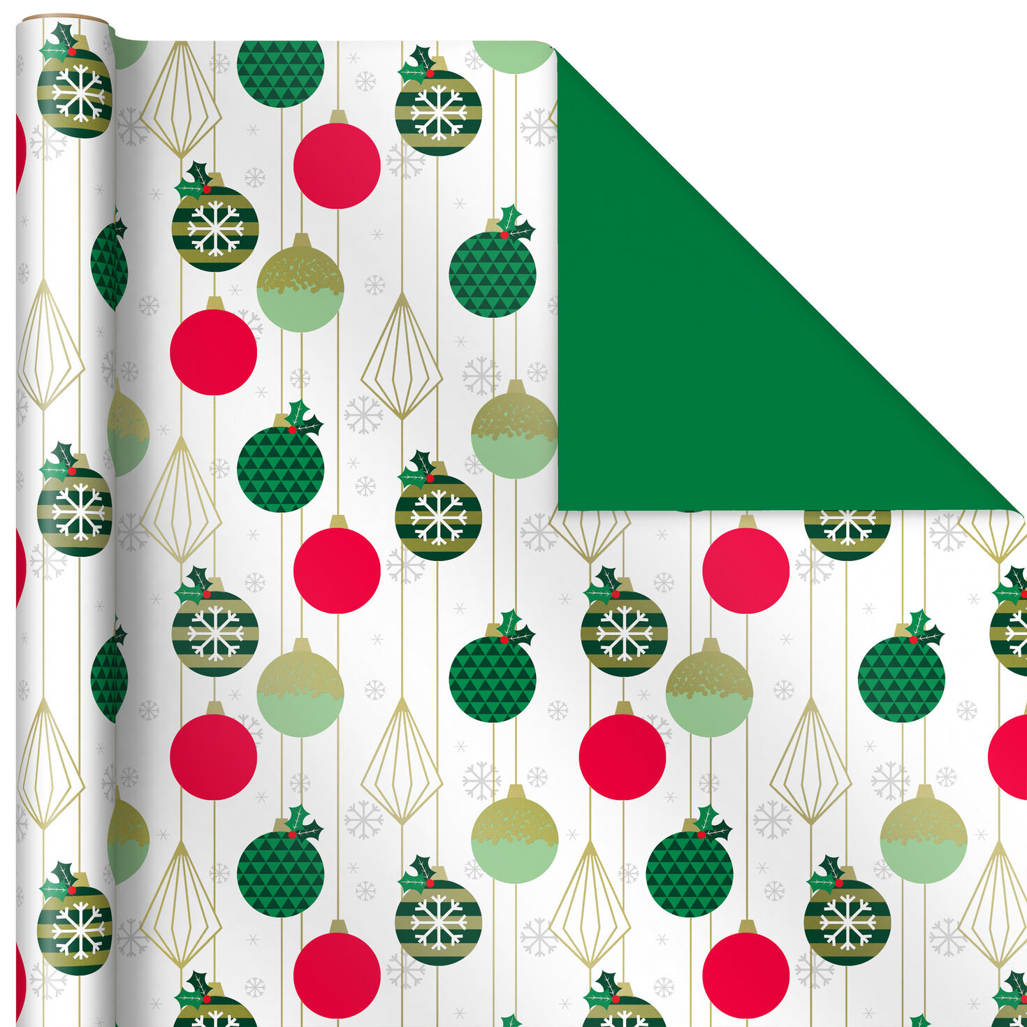 Mod Holiday Assorted Reversible Wrapping Paper  image number 6