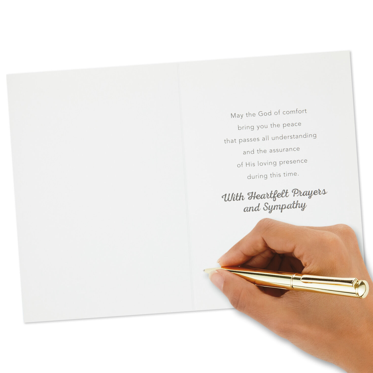 Rustic Floral Assorted Religious Sympathy Cards, Pack of 12, , large image number 7