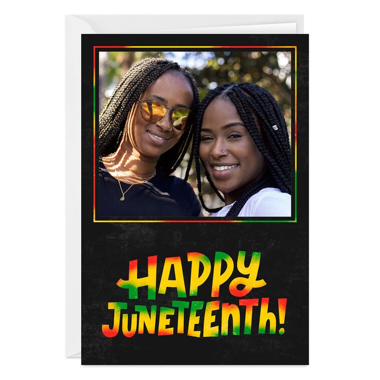 Happy Juneteenth Custom Card