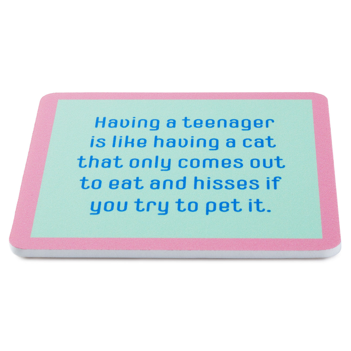 Drinks on Me Eat and Hiss Funny Coaster, , large image number 2