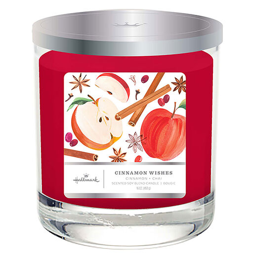 Cinnamon Wishes 3-Wick Jar Candle, 16 oz., 