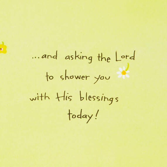 Showered With Blessings Religious Thinking of You Card, , large image number 2