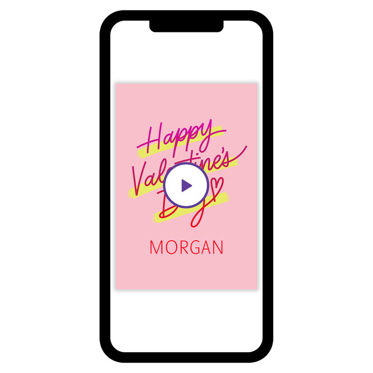 Modern Happy Valentine's Day eCard, , large image number 1
