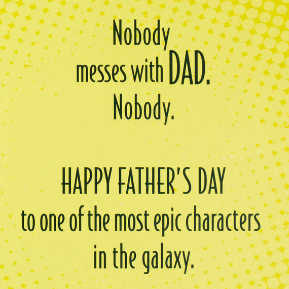 Star Wars™ Comic Book Cover Lenticular Father's Day Card for Dad, , large image number 2