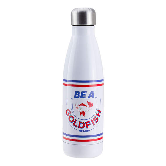 Ted Lasso Be a Goldfish Stainless Steel Water Bottle, 15 oz., , large image number 1