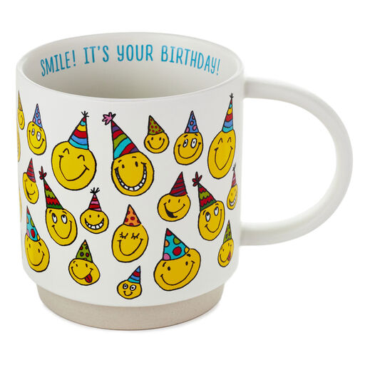 Smile It's Your Birthday Mug, 16 oz., 