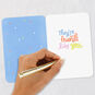 Colorful Lettering Friendship Card Signing card image number 6