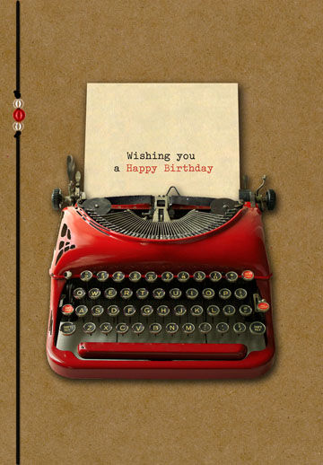 It's Like a Text Message Birthday Card