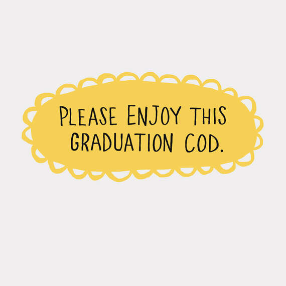 Grad Cod Funny Graduation Card, , large image number 2