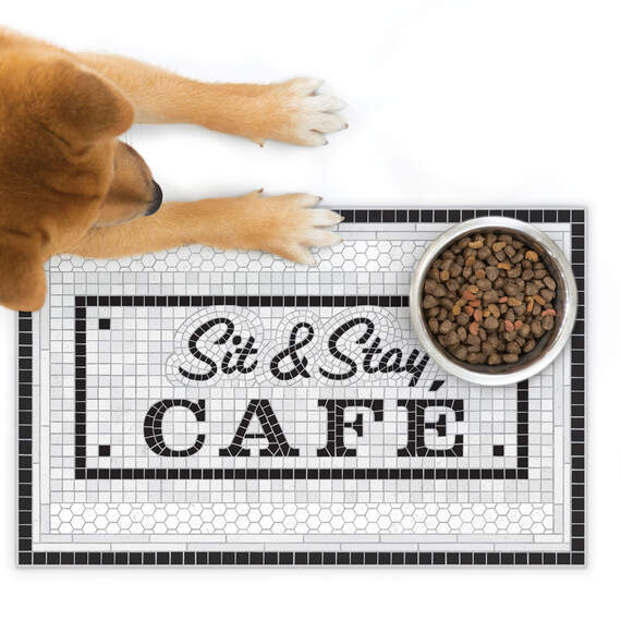 Genuine Fred Howligans Sit and Stay Café Pet Placemat, , large image number 3