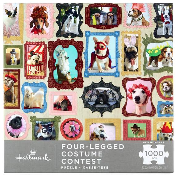 Four-Legged Costume Contest 1,000-Piece Puzzle, , large image number 1