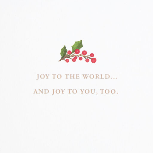 Joy to You Christmas Card, 