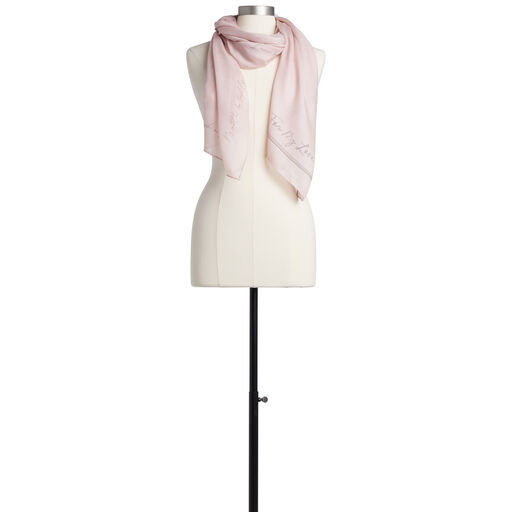 Light Pink Dear You My Love Women's Scarf, 