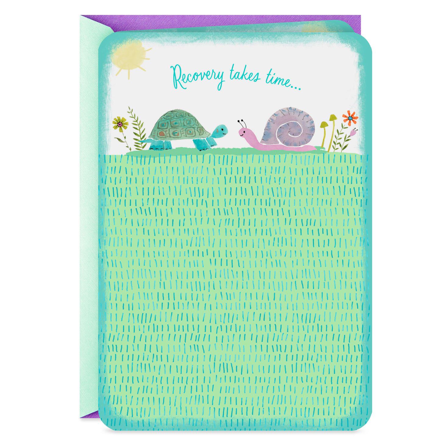 Recovery Takes Time Encouragement Card