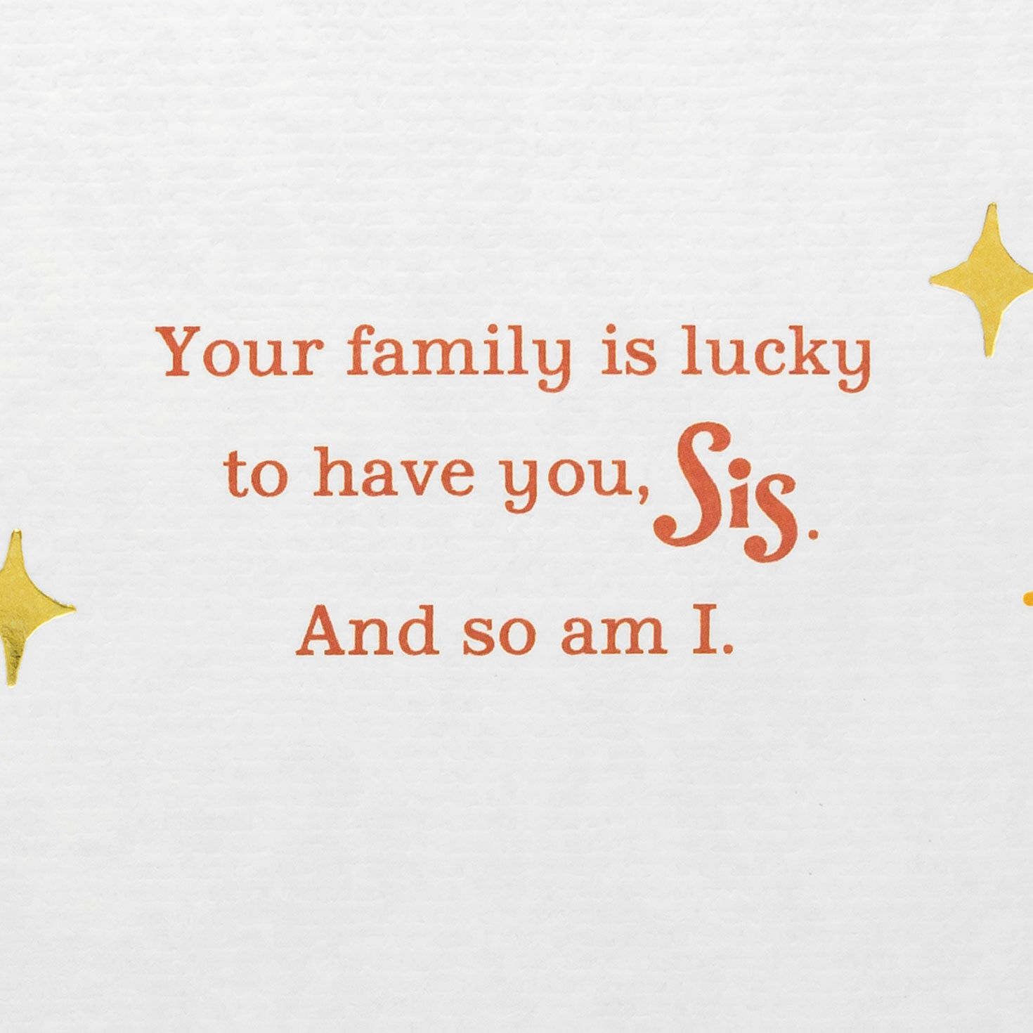 Retro Lettering Mother's Day Card for Sister Sentiment image number 3