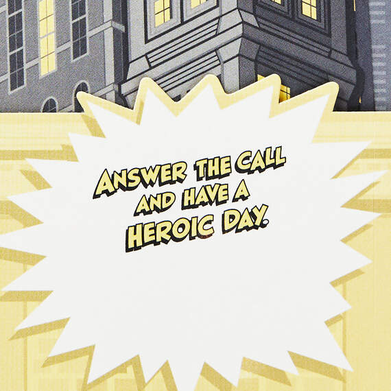 DC™ Batman™ Have a Heroic Day 3D Pop-Up Card, , large image number 3
