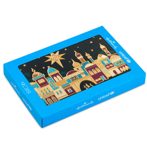 UNICEF Wise Men in Bethlehem Boxed Christmas Cards, Pack of 12, 