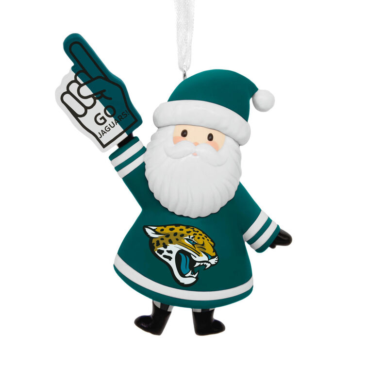 NFL Jacksonville Jaguars Santa Fan Hallmark Ornament
