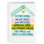 Abstract House with Colorful Lettering Anniversary Card  image number 1