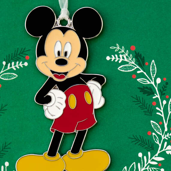 Disney Mickey Mouse Very Merry Christmas Card With Ornament, , large image number 4