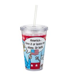 Love It or Leave Me Alone Maxine Tumbler, 20 oz., Love It or Leave Me Alone Maxine Tumbler, 20 oz., , large