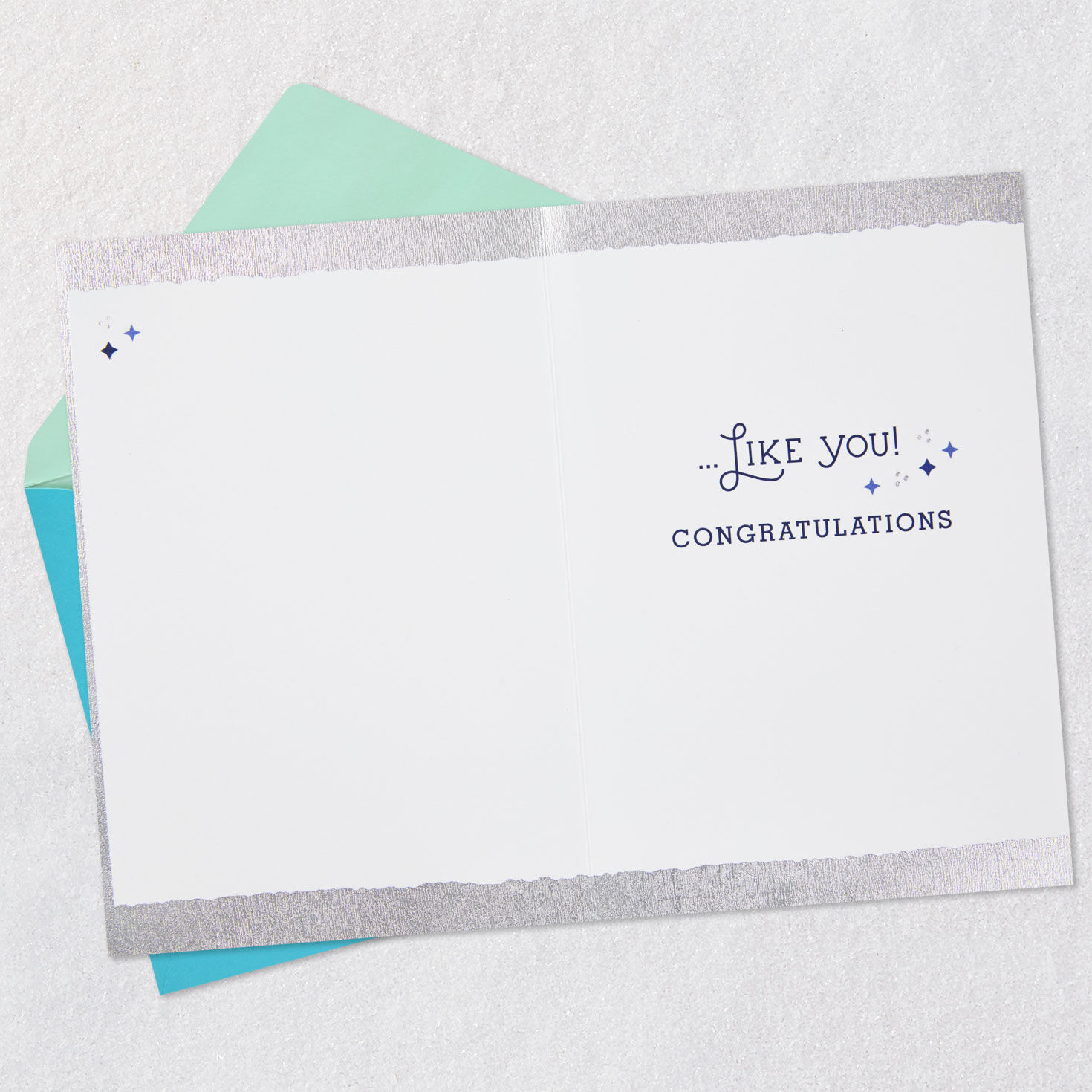 Moon, Stars and Mountains Congratulations Card  image number 3