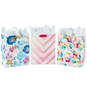 13" Watercolor 3-Pack Assorted Gift Bags With Tissue, , large image number 1