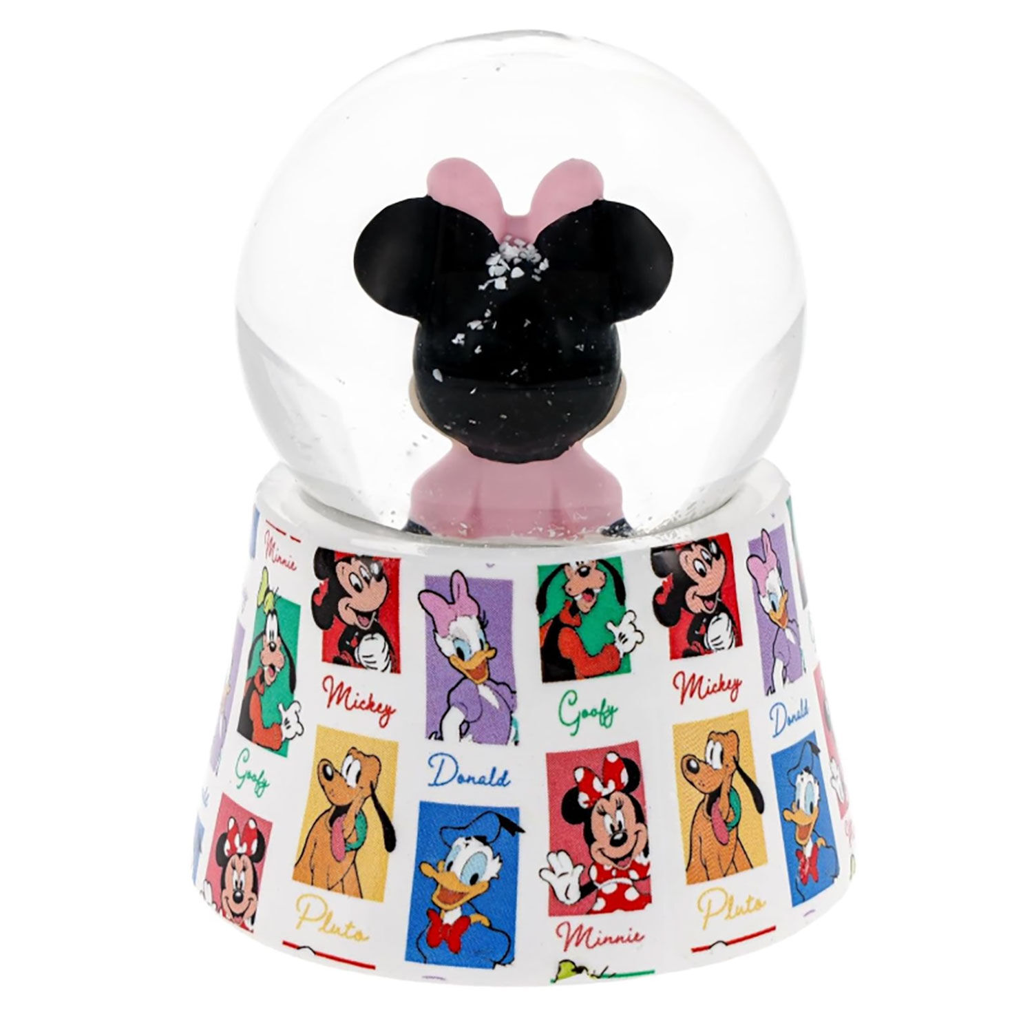 Disney Minnie Mouse Mini Lighted Snow Globe back image number 2
