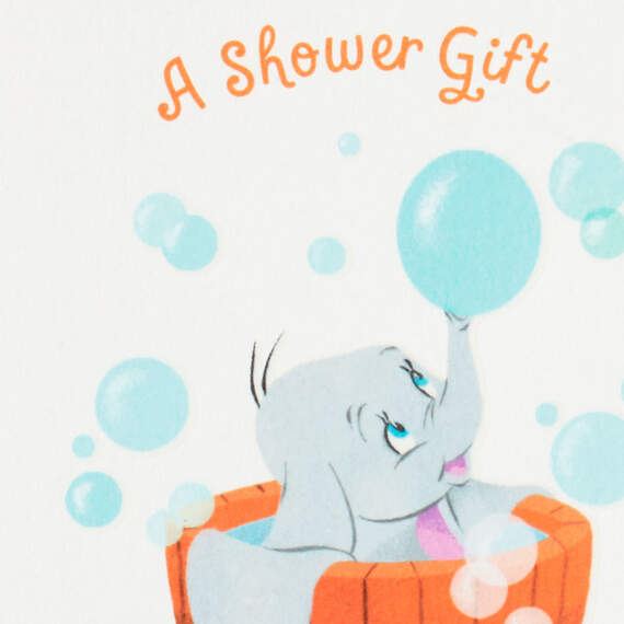 Disney Dumbo in a Bubble Bath Baby Shower Card, , large image number 4
