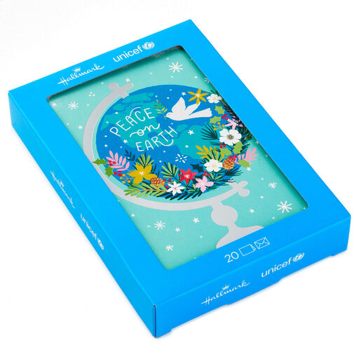 UNICEF Peace on Earth Boxed Holiday Cards, Pack of 20, 