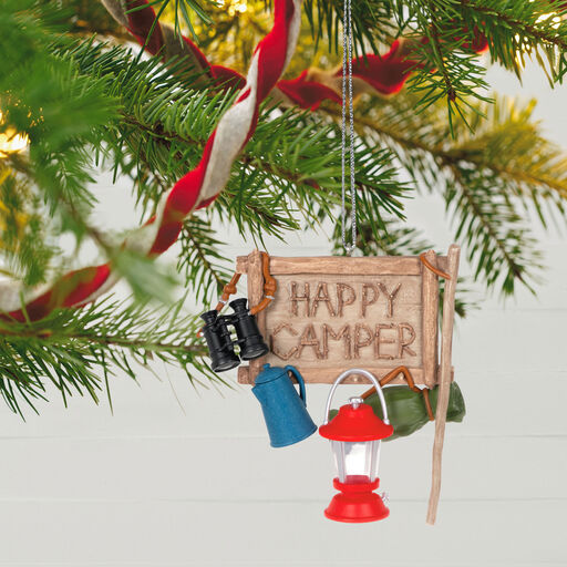 Happy Camper Ornament, 