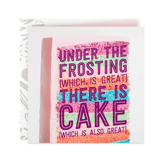 Layers of Frosting Birthday Card, , large image number 1