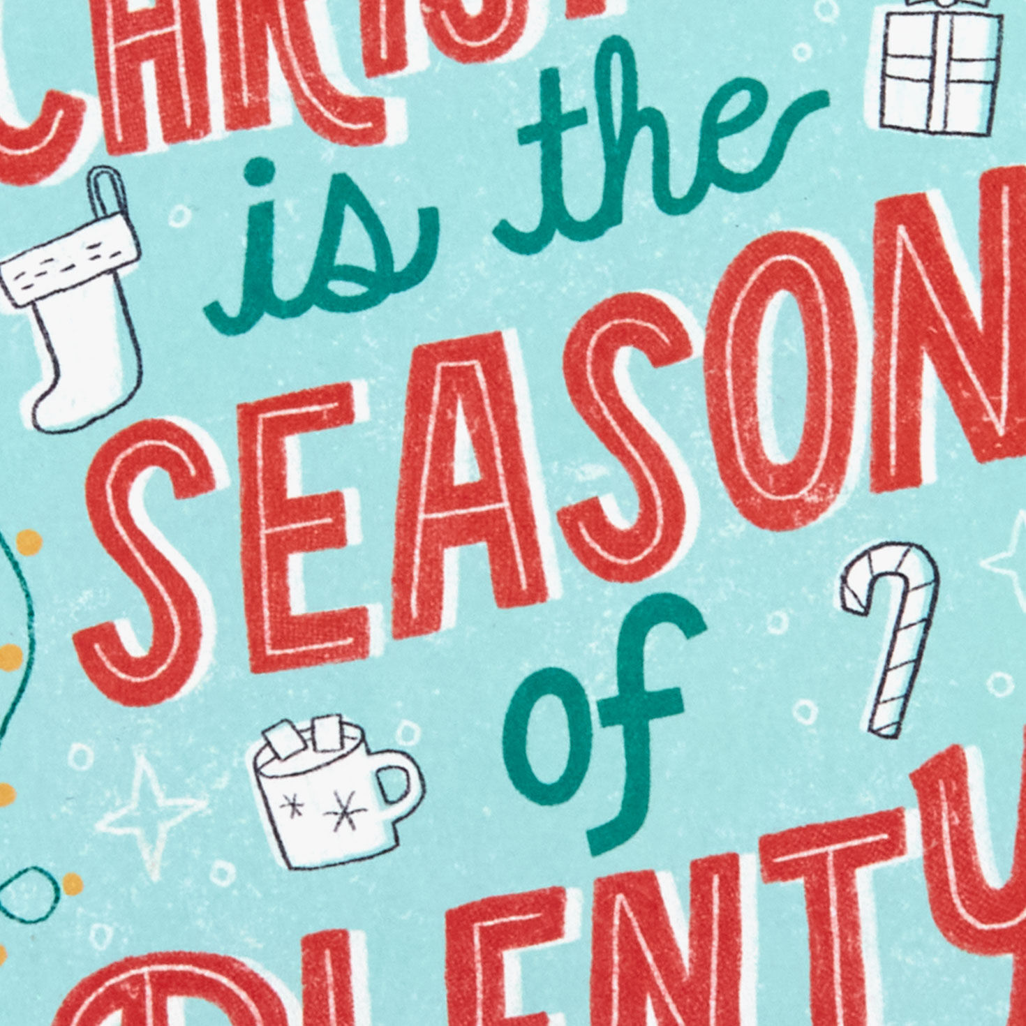 Punny Mini Cards Inside Christmas Card Card Front Detail image number 7