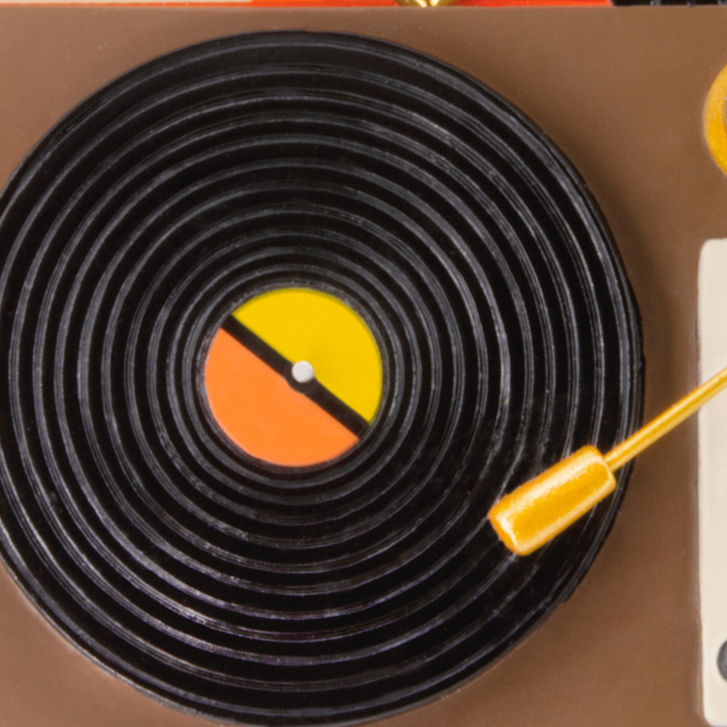 Record Player Hallmark Ornament, , large image number 4