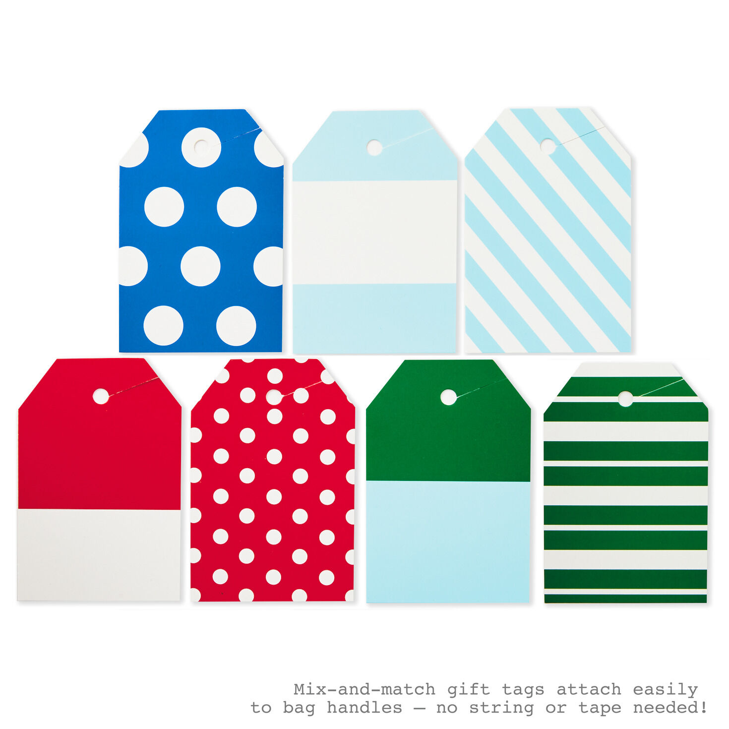 9.7" and 13" Assorted Colorful 7-Pack Gift Bags With Tags for only USD 13.99 | Hallmark