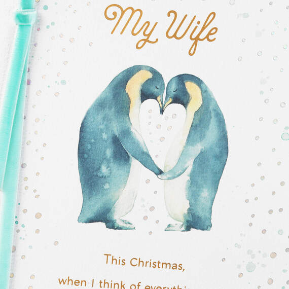 Thankful for the Gift of You Christmas Card for Wife, , large image number 4