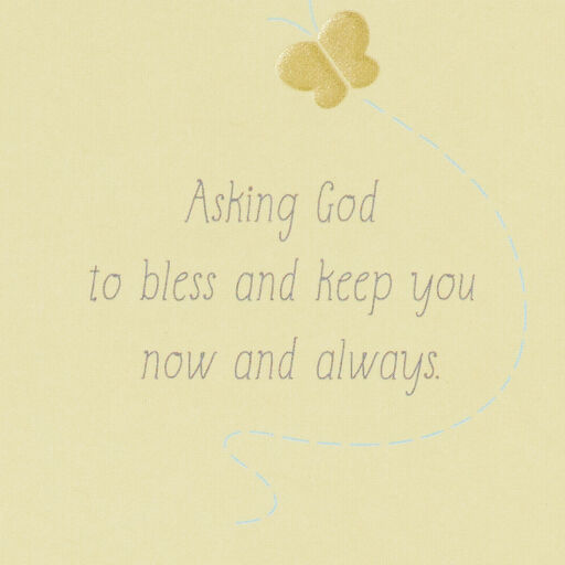 Precious Child Religious Christening Card, 