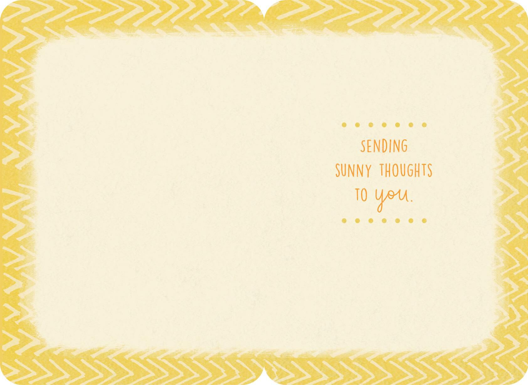 Sunny Thoughts Appreciation Card
